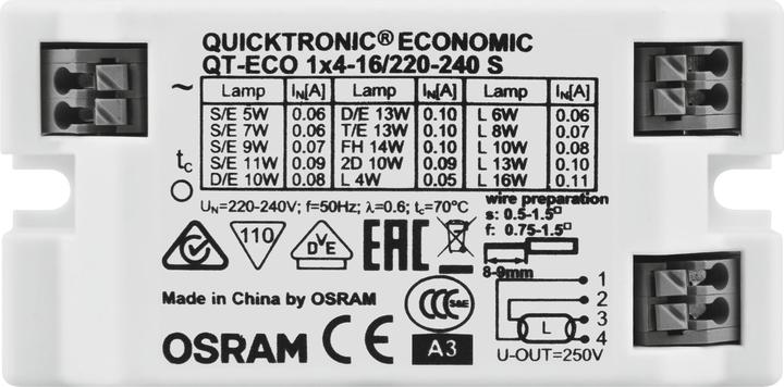 Actual product image Osram QT-ECO