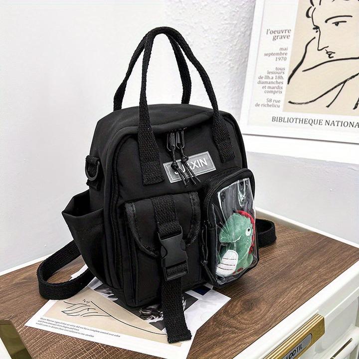 Image du produit Only-Bags.Store Mini sac à dos mignon dinosaure, solide couleur mode occasionnelle simple sac à dos unique