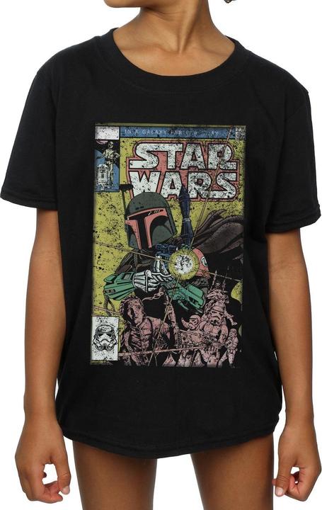 Immagine prodotto Star Wars Boba Fett Comic Maglietta Ragazze (140, 146)