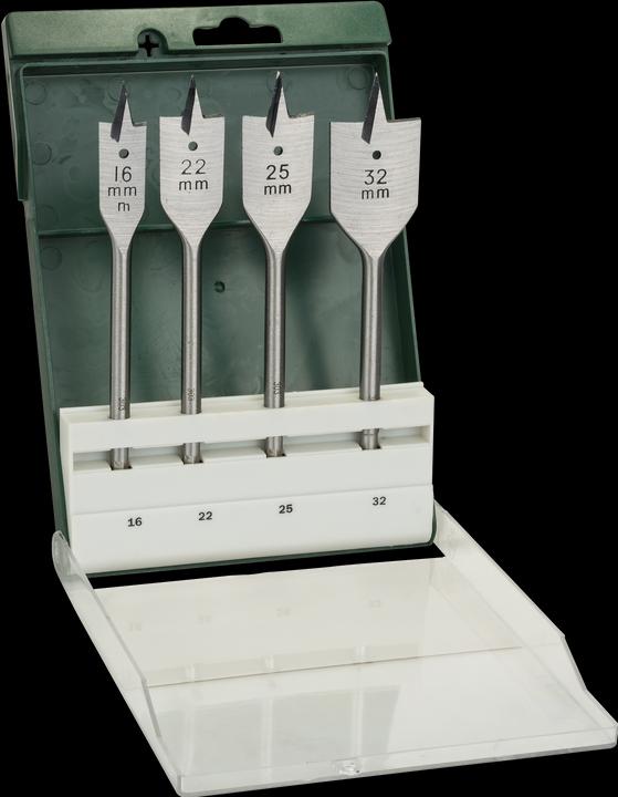 Produktbild Bosch Zubehör 4tlg. Flachfräsbohrer-Set 16,0x16022,0x16025,0x16032,0x165 (16 Millimeter)