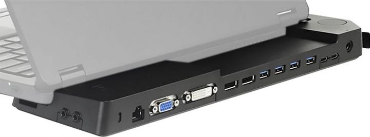 Actual product image Fujitsu Port Replicator With Key Lock + 90 W Ac For Lb U7x7 (Docking port (proprietary), 4 Ports)