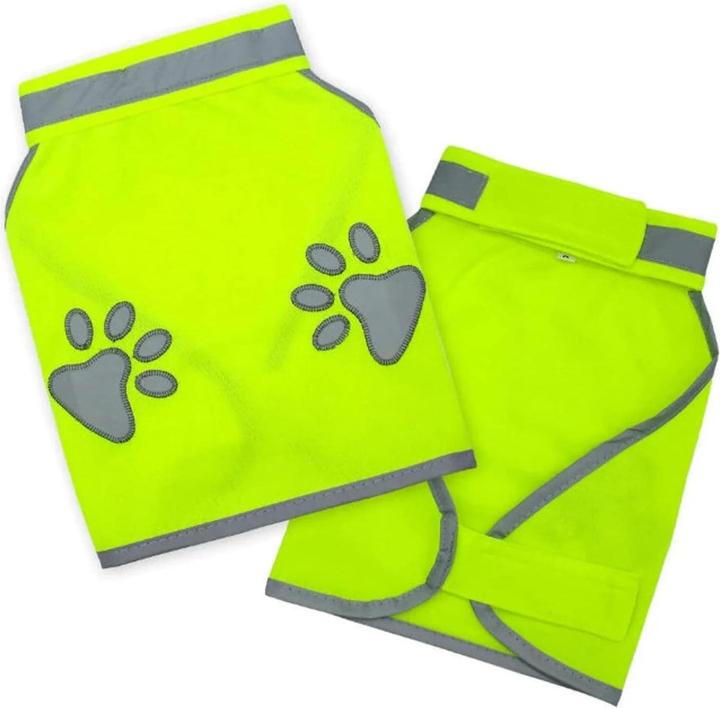 Produktbild Cbx Hochsichtbare Reflektierende Hundeweste, Sicherheitsweste für Hunde - Grösse S (S, Hundeweste)