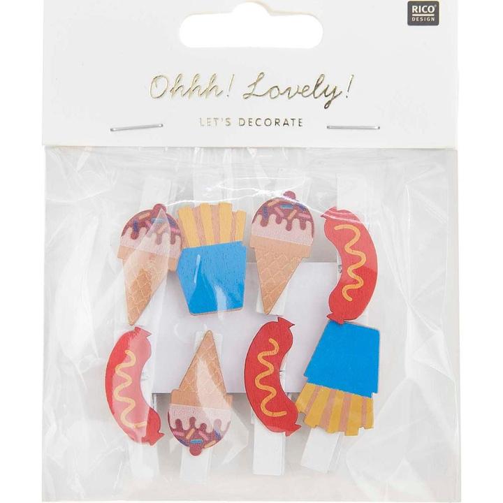 Immagine prodotto Rico Design Decorazione clip snack 8 pezzi
