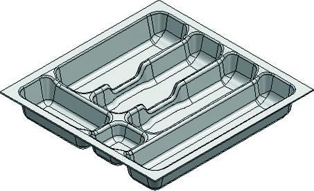 Actual product image Agoform Cutlery tray