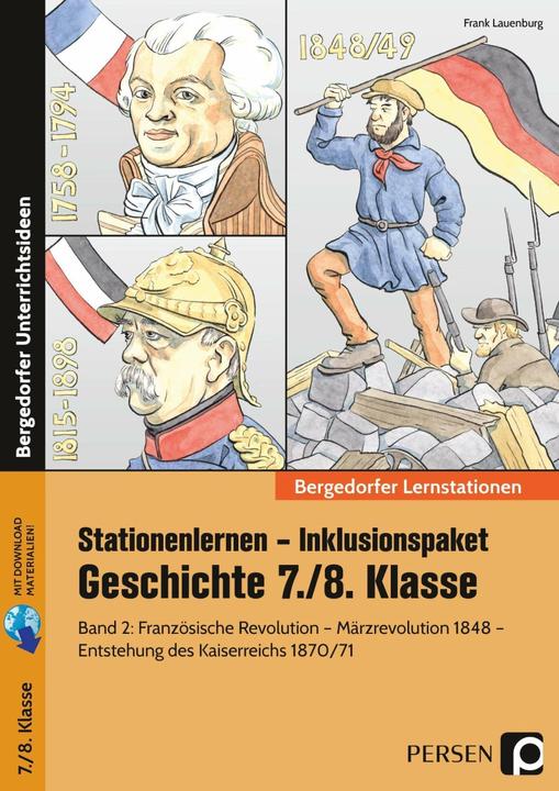 Image du produit Stationenlernen Geschichte 7/8 Band 2 - inklusiv (Allemand, Frank Lauenburg, 2020)