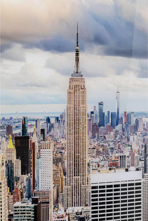 Produktbild Kare Design Bild Glas City View 150x100cm (150 x 100 cm)