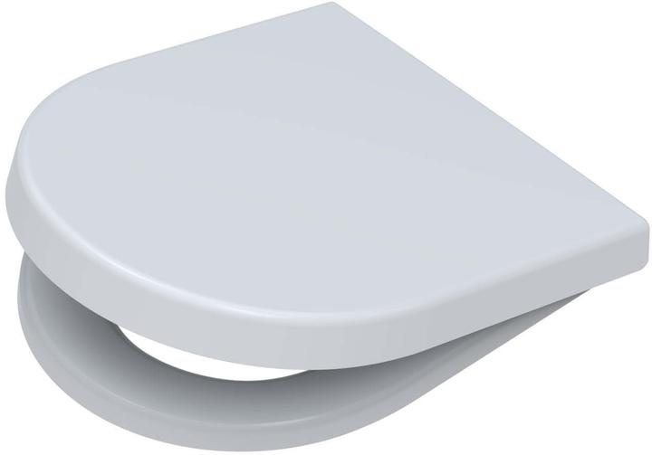 Pagette Siège de WC S 3 m De avec fixation enfichable en acier inoxydable blanc