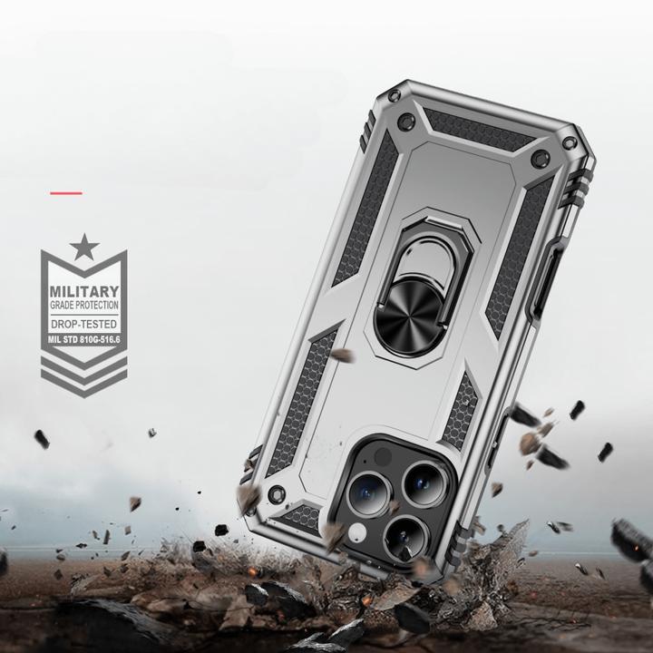 Immagine prodotto Cover-Discount iPhone 16 Pro Max - Custodia Armor con cavalletto (Apple iPhone 16 Pro Max)