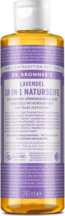 Dr. Bronner's 18-IN-1 Lavendel (Flüssigseife, 240 ml)
