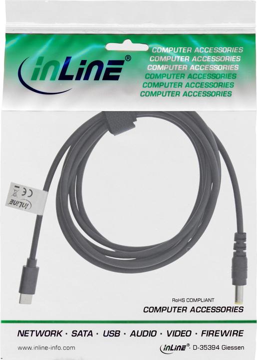 Actual product image InLine USB C – Dc (2 m)