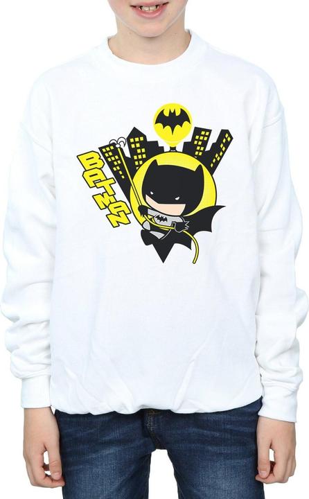 Produktbild Chibi Batman Swinging Sweatshirt Jungen (152, 158)