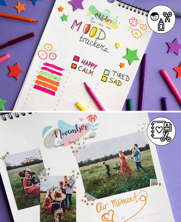 Immagine prodotto I Am Creative Calendario craft, calendario per il crafting, A4 (A4)