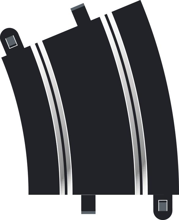 Actual product image Scalextric Outer Curve 22.5 2 pieces