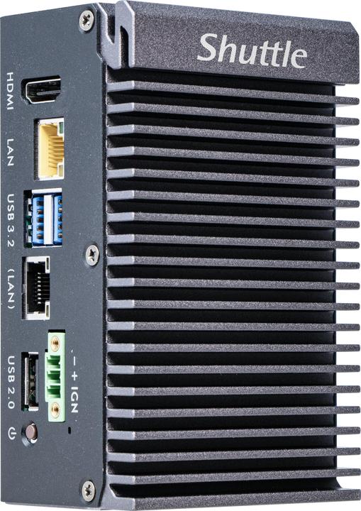 Produktbild Shuttle Barebone SPCEL03 Intel Atom x6413E 1xSODIMM max 32GB DDR4 2x2.5G LAN (Intel Atom x6413E)
