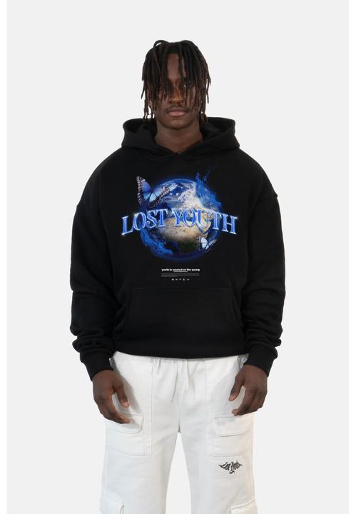Immagine prodotto Lost Youth FELPA CON CAPPUCCIO "MONDO" - 21651 (L)
