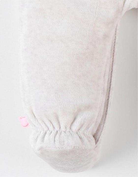 Immagine prodotto Noukies Tuta in velluto con coniglio beige taglia 80 (80)