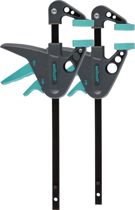wolfcraft 2 Mini-Einhandzwingen EHZ (110 mm)