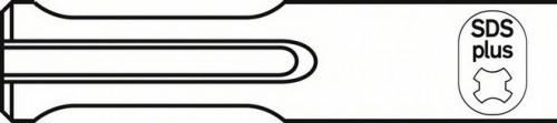 Actual product image Bosch Professional Zubehör 3-piece chisel set, SDS plus, 0/20/40 mm (250 mm)