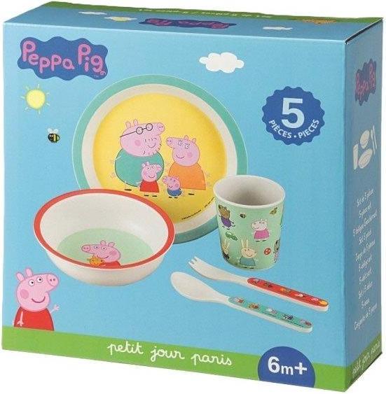 Produktbild Petit Jour Paris - Set of 5 Pieces Peppa Pig - with Its Gift Box!