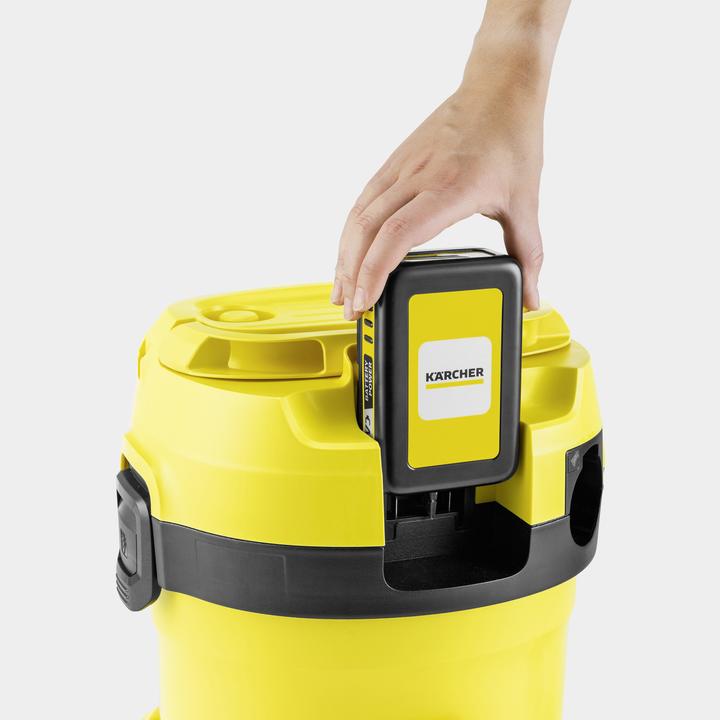 Actual product image Kärcher WD 2-18 Battery Set V-12/18 (Wet dry vacuum cleaner)