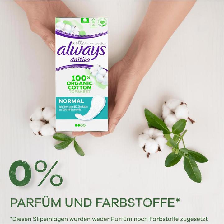 Image du produit Always Dailies Cotton Protection (38 x, Panty liners)