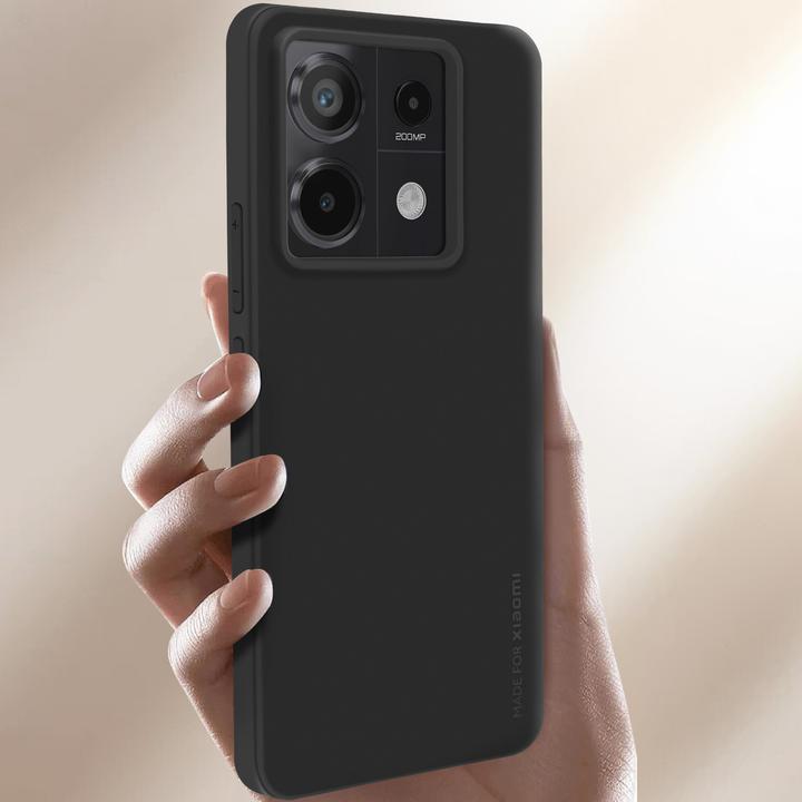 Actual product image Xiaomi Made for TPU Cover for Redmi Note 13 Pro 5G - black (Xiaomi Redmi Note 13 Pro 5G)