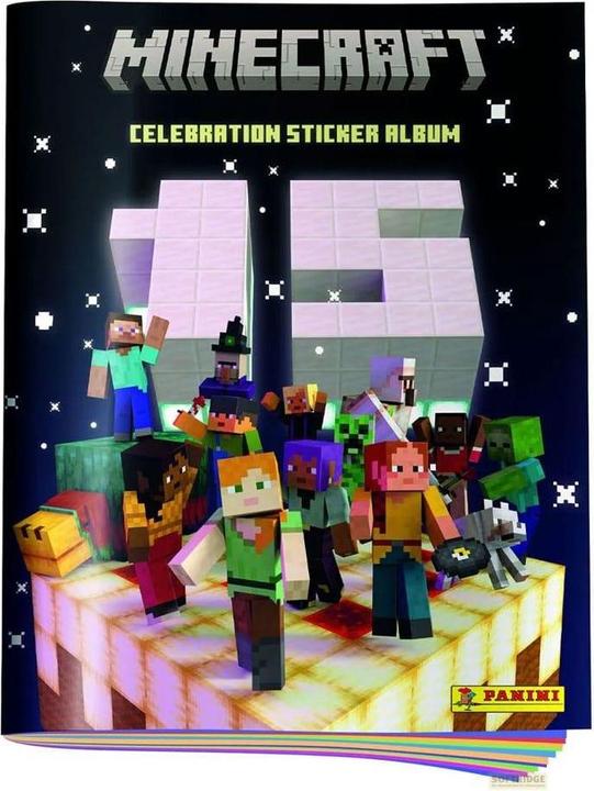 Actual product image Panini Minecraft Sticker Collection Album
