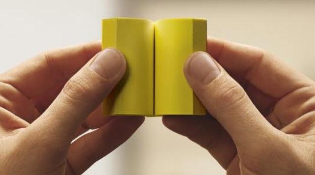 Actual product image Post-it 653y (38 x 51 mm)