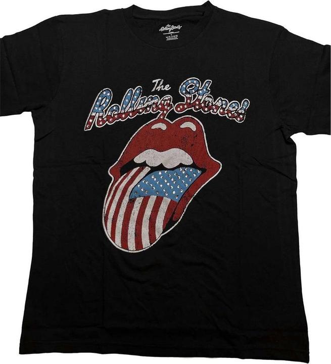 The Rolling Stones Unisex Adult Embellished T-Shirt (XL)