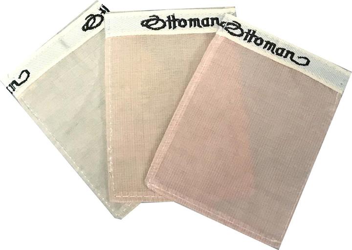 Image du produit Natura Punto Lot de 2 mini-gants de gommage en soie, 11 x 8 cm chacun