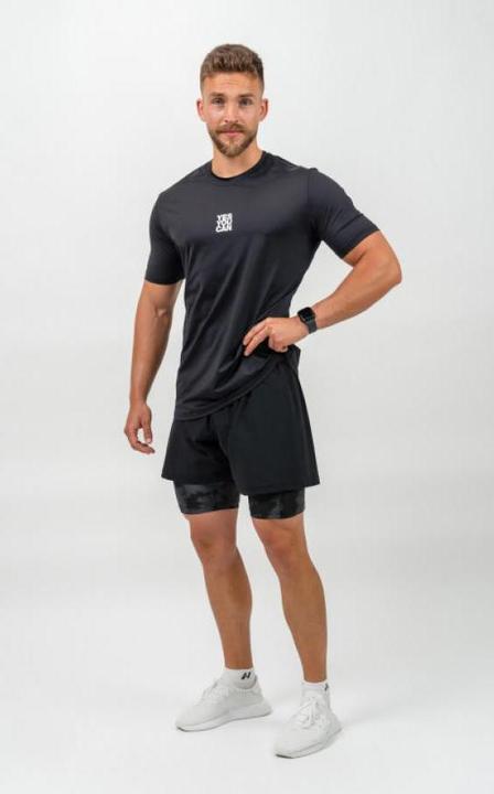 Image du produit Nebbia Compression 2in1 Shorts Performance 335 - black (XL)