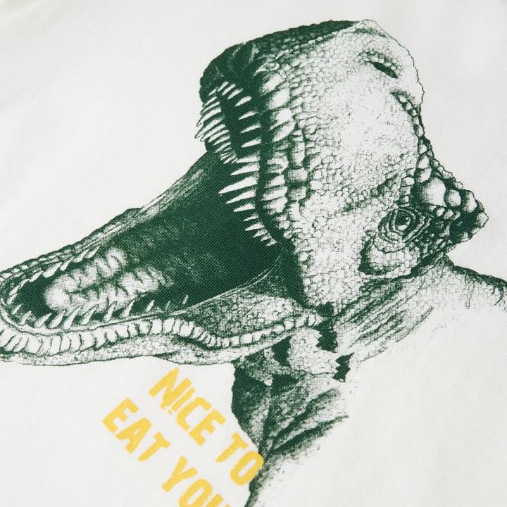 Actual product image VidaXL Children's T-shirt Ecru 92,Material: 100 % cotton,Colour (92)