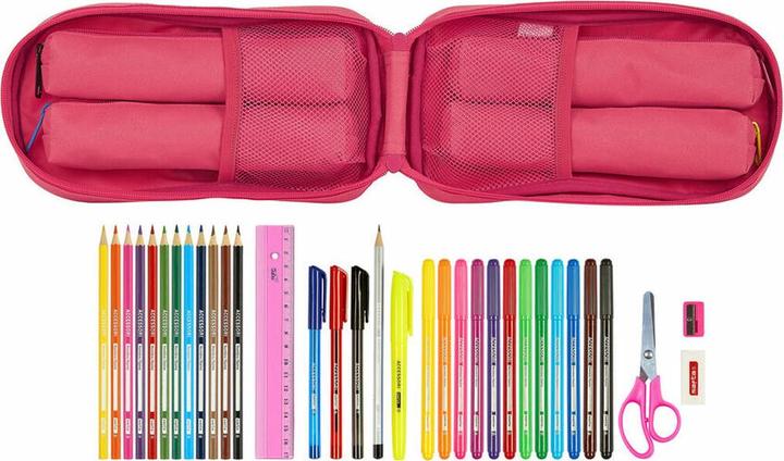 Actual product image Safta Backpack with pencil cases BlackFit8 M747 Pink 12 x 23 x 5 cm (33 pieces)