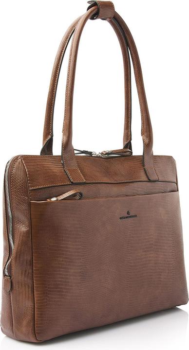 Produktbild Castelijn & Beerens & Beerens - Donna Vera Schoudertas 15,6 RFID | cognac -