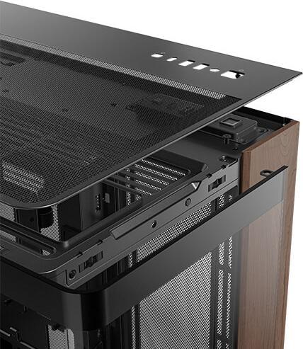 Actual product image Antec Case C8 Curve Wood (ITX, ATX)