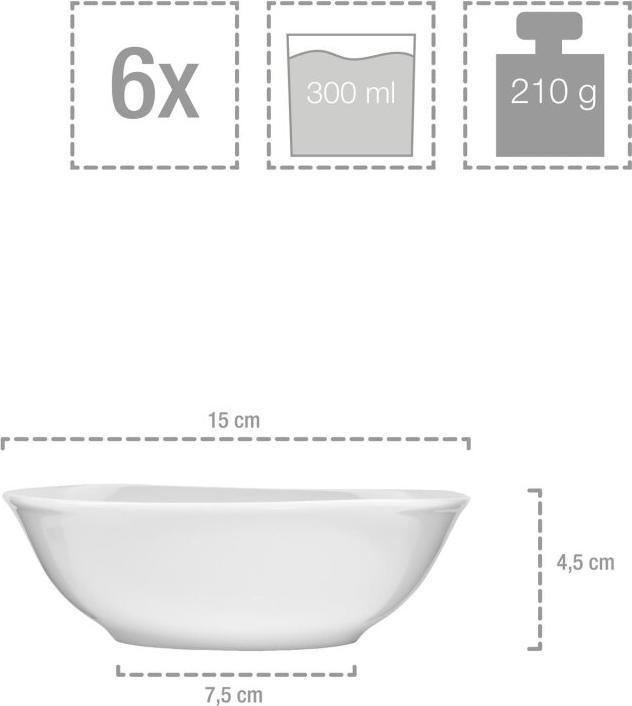 Image du produit Sänger Geschirr Tafelservice Bilgola (24 pièce(s))