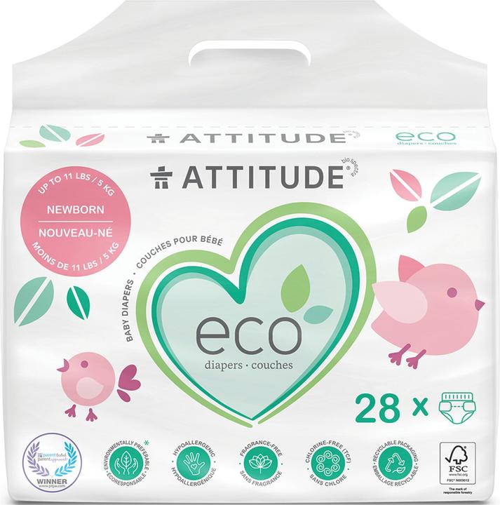 Image du produit Attitude Éco (Taille 1, Pack, 28 pièce(s))