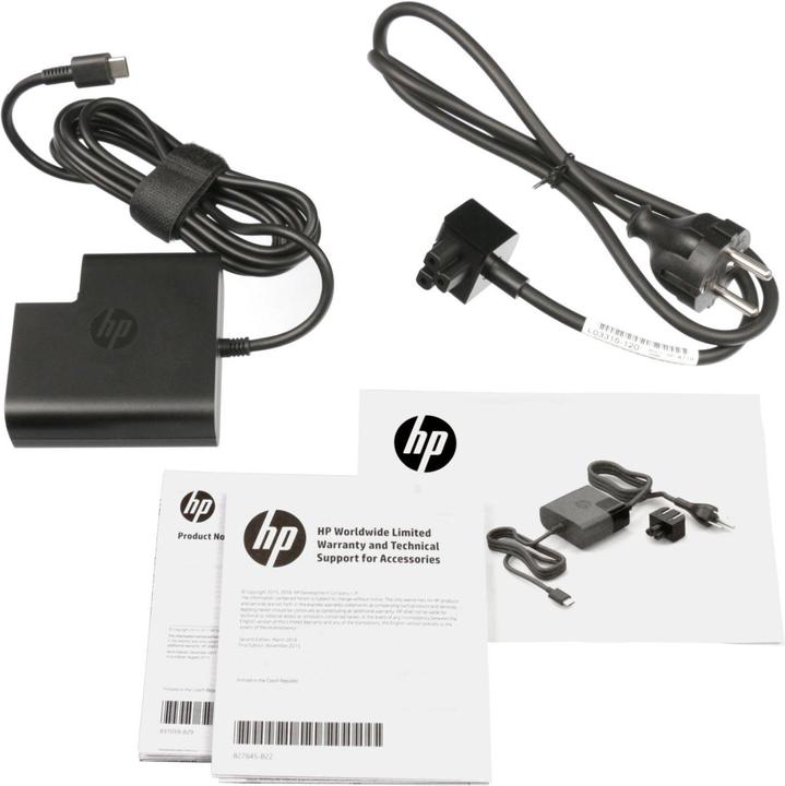 Actual product image HP AC adapter (65 W)