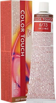 Actual product image Wella Color Touch Deep Browns (6/73 dark blond brown-gold)