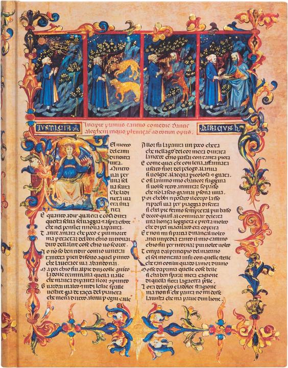 Image du produit Paperblanks Divine Comédie Inferno Ultra ligné (À rayures, Couverture rigide)