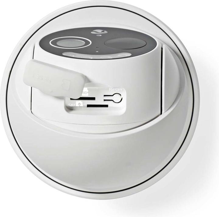 Immagine prodotto Nedis SmartLife Outdoor Camera | 4G | Full HD 1080p | Pan tilt | IP65 | Cloud Storage (opzionale) / micr (1920 x 1080 Pixels)