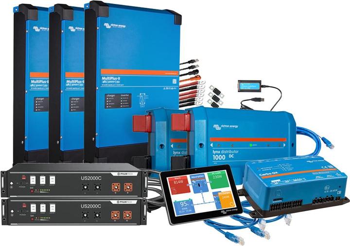 Produktbild Offgridtec Backup-Kit Nachrüstsatz mit Pylontech US2000C Akku Victron MultiPlus II 48/3000 3-phasig