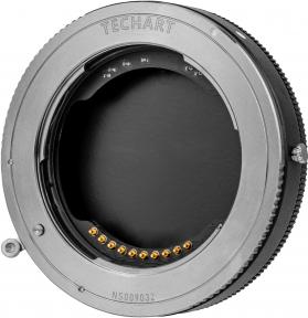 Actual product image Techartpro TZE-02 Sony E to Nikon Z