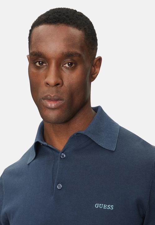 Image du produit Guess Poloshirt CREE WASHED Kurzarmshirt mit Polokragen (L)