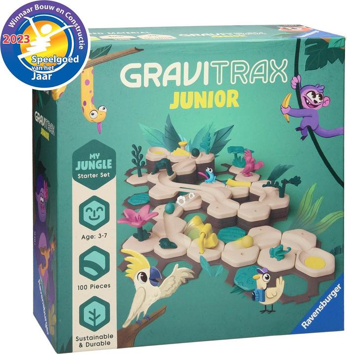 Productafbeelding Ravensburger GraviTrax RAV GraviTrax Junior Start. set L Jungle 27499