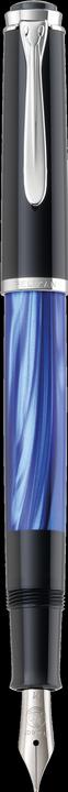 Produktbild Pelikan Füllhalter M205 Blau-Marm. M Etui (Blau-Marmoriert, 1 x)