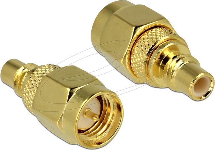 Actual product image Delock RF Adapter SMC (W) to SMA (M) (0.02 m)