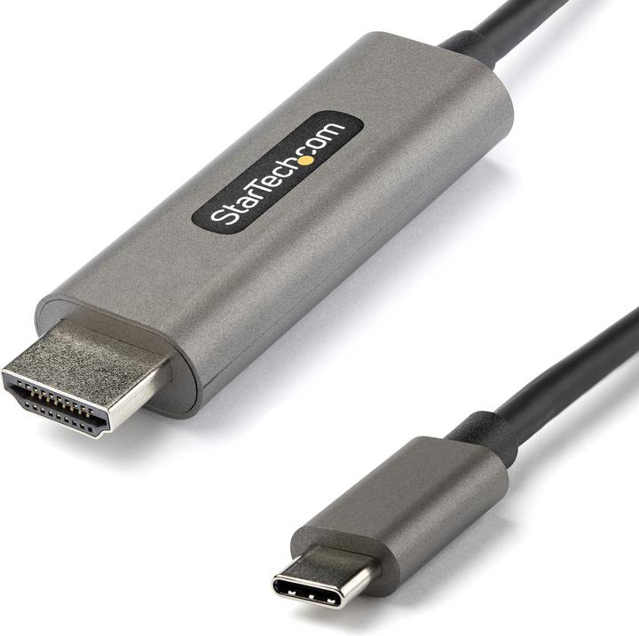 StarTech USB C to HDMI Cable with HDR10 - Ultra HD USB Type-C to HDMI 2.0b Video Adapter Cable - USB-C to (2 m, HDMI)