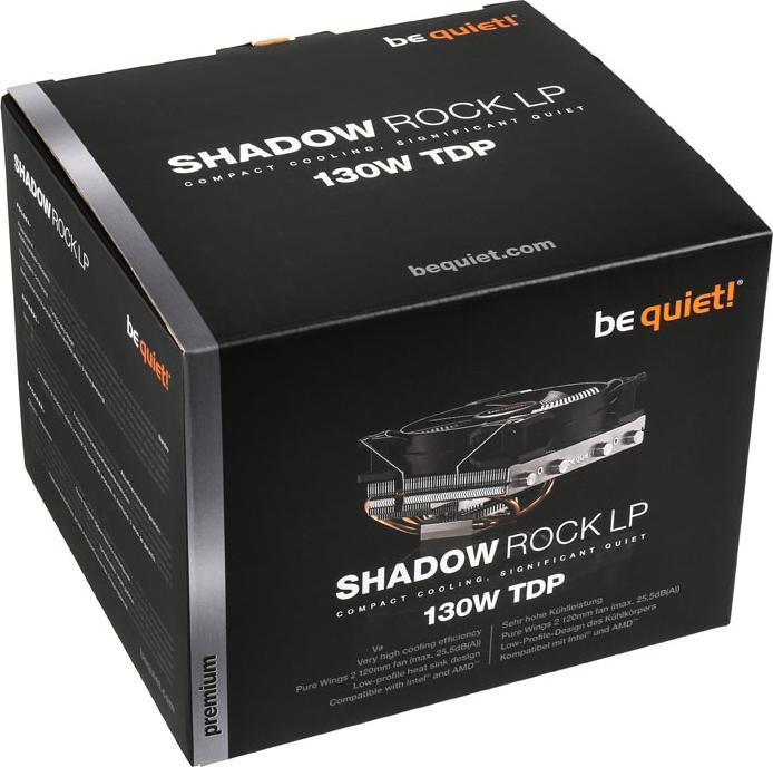 Actual product image be quiet! Shadow Rock LP (75.40 mm)