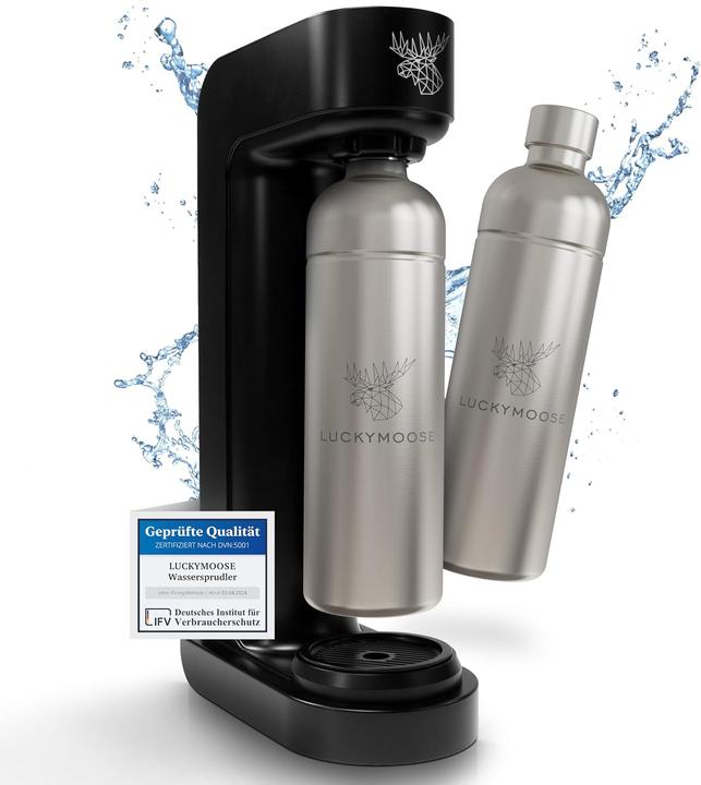 Actual product image Luckymoose Infinity Wassersprudler